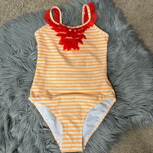 Hanna Andersson striped girl swimsuit | NWT |